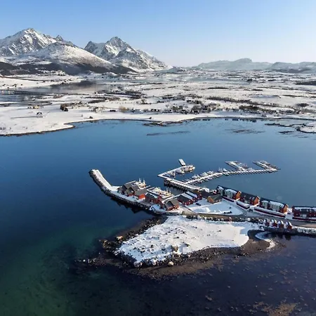 Nappstraumen Seafront Cabin, Lilleeid 68 Gravdal (Vestvagoy)