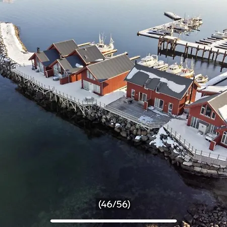 Vakantiehuis Nappstraumen Seafront Cabin, Lilleeid 68 Gravdal (Vestvagoy)
