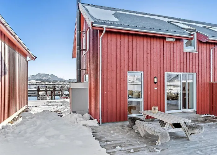 Nappstraumen Seafront Cabin, Lilleeid 68 * Gravdal (Vestvagoy)