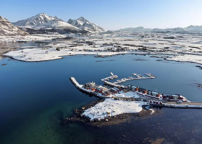Nappstraumen Seafront Cabin, Lilleeid 68 Gravdal (Vestvagoy)