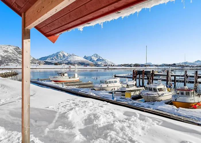 Vakantiehuis Nappstraumen Seafront Cabin, Lilleeid 68 Gravdal (Vestvagoy)