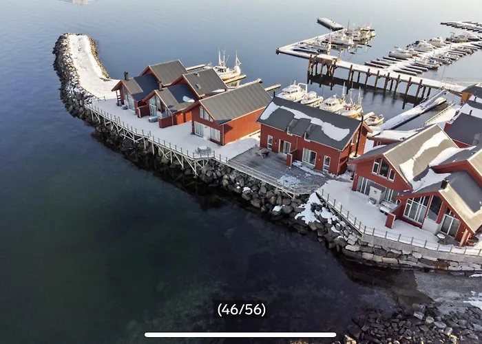 Vakantiehuis Nappstraumen Seafront Cabin, Lilleeid 68 Gravdal (Vestvagoy)